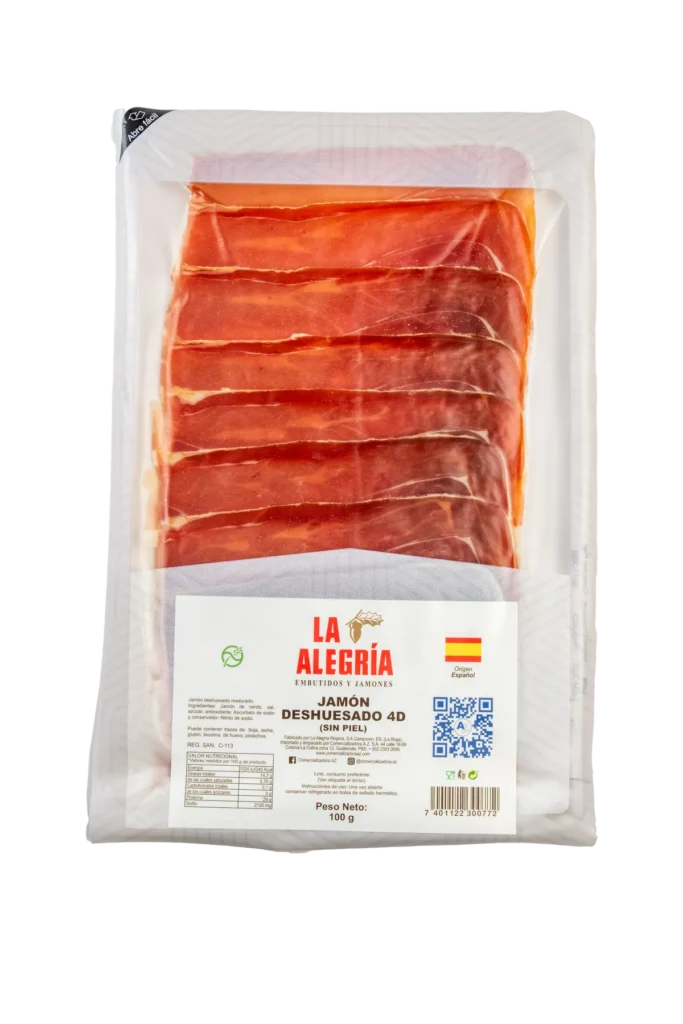 Jamón Deshuesado 4D La Alegría