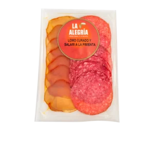 Lomo y Salami Pimienta x 50g Especialidades A & Z