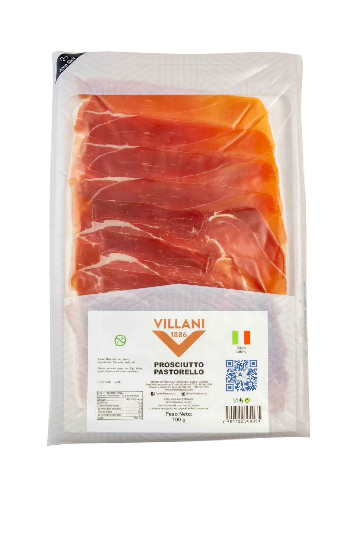 Prosciutto Pastorello Villani