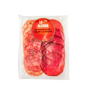 Salchichón Extra y Salami a la Pimienta 50g Especialidades A & Z