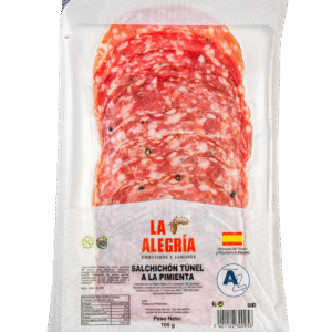 Salchichón Tunel a la Pimienta La Alegría