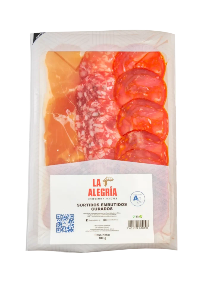 Surtido Embutidos Curados x 100g Especialidades A & Z