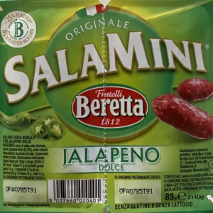 Salamini Jalapeño Dolce x 85g Beretta